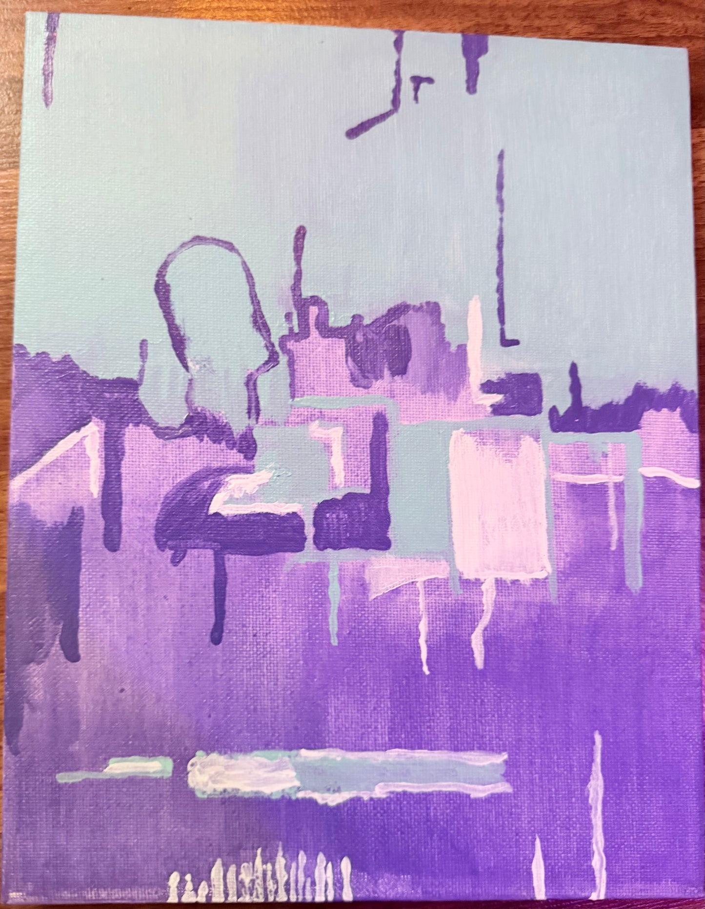 strange voices original abstract art